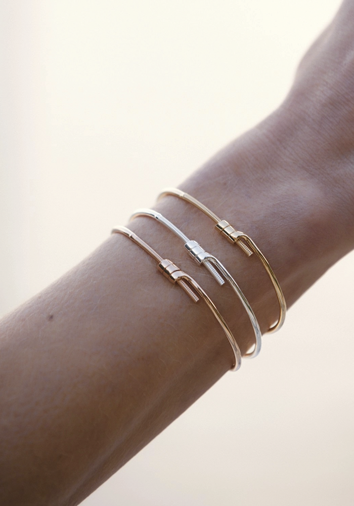 Bracelet Jonc Kool Argent - Sing A Song