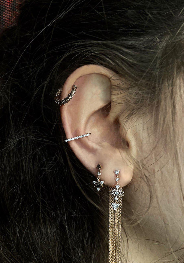 Boucle D'Oreille Afristar - Kismet By Milka