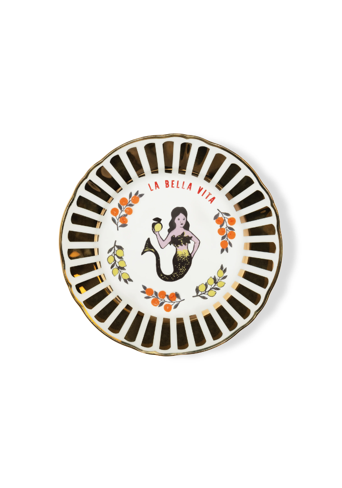 Assiette La Bella Vita - Bitossi Ceramiche