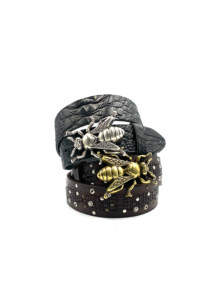 Boucle De Ceinture Abeille Dorée - Yolete