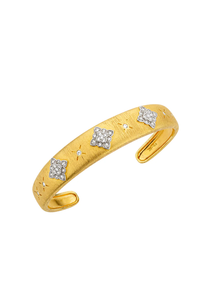 Jonc Mira Cuff Doré - Mya Bay