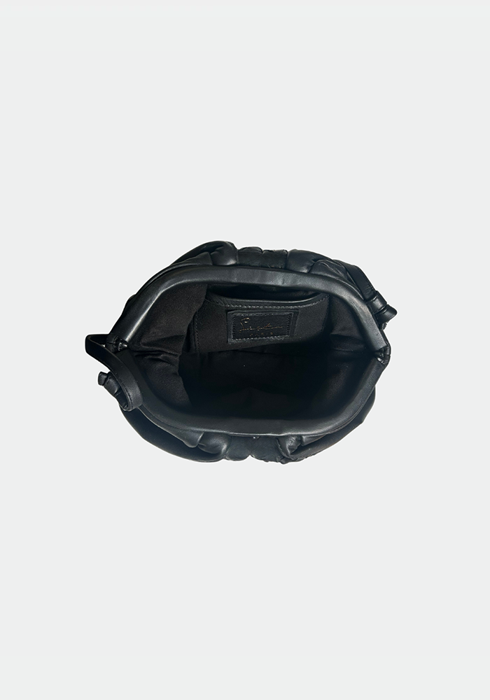 Sac Baby Uniq Leather Embossing Black - Sista Paris