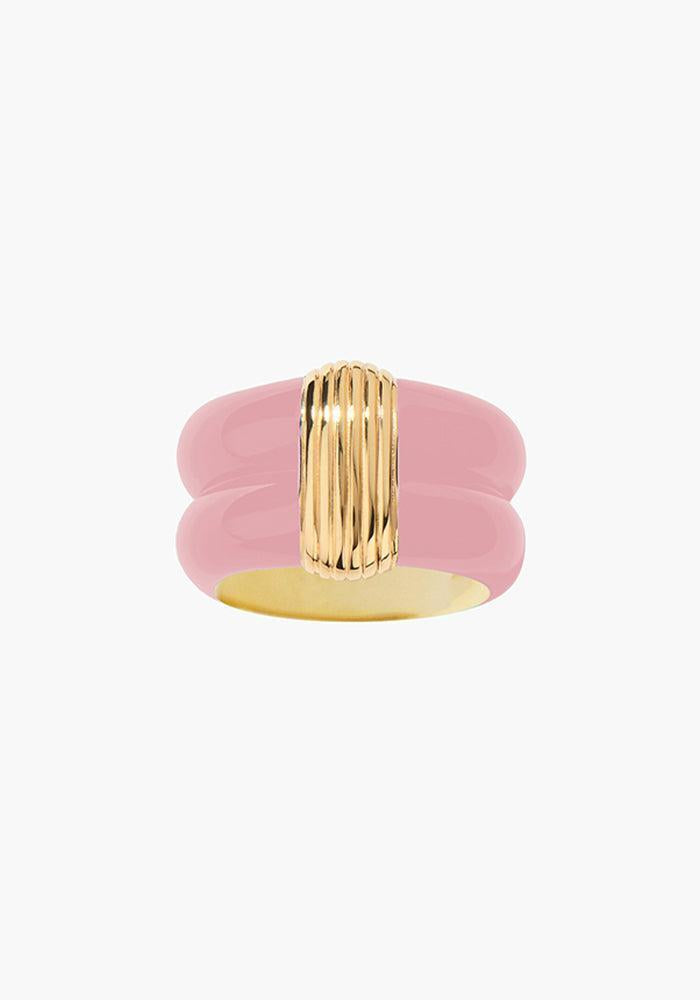 Bague Katt Rose Exclu Octobre Rose - Aurélie Bidermann