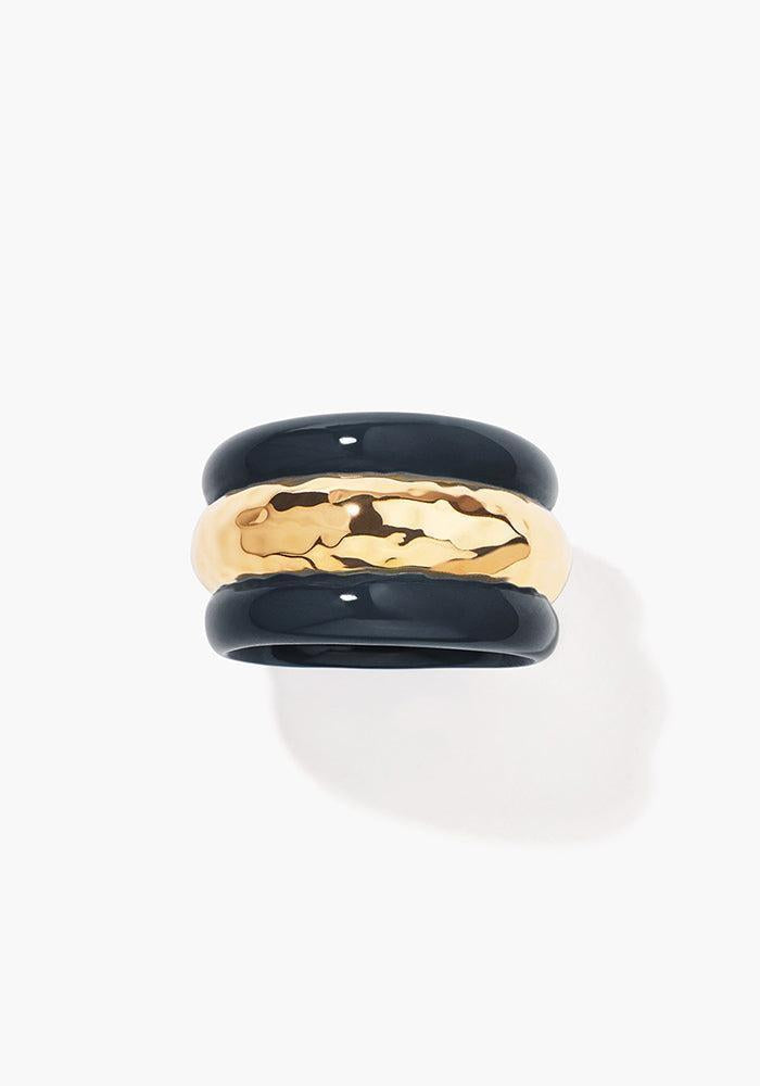 Bague Nazca Noire - Aurélie Bidermann