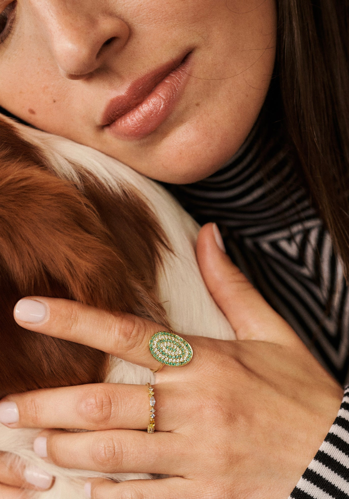 Bague Ani 1 Anis - Sophie D'Agon