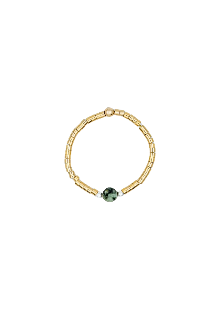 Bague Ava Turquoise D'Afrique - Têtes Blondes