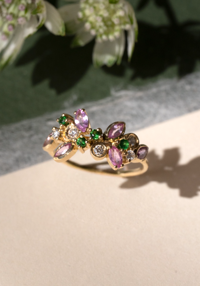 Bague Camélia 1 Pivoine - Sophie D'Agon