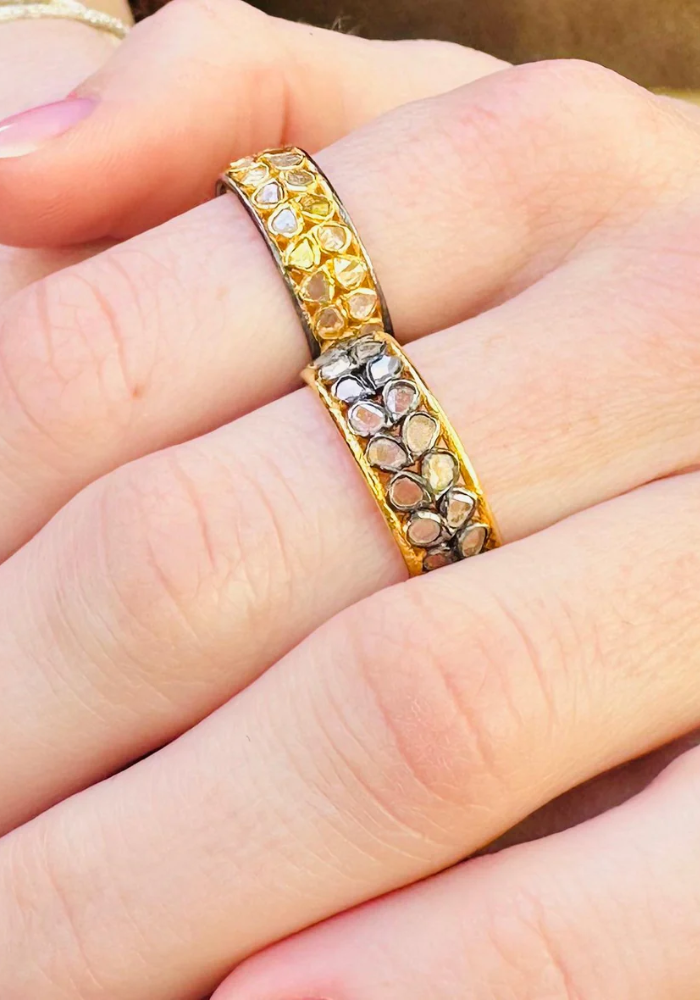 Bague Déesse Champagne - Vic et Max