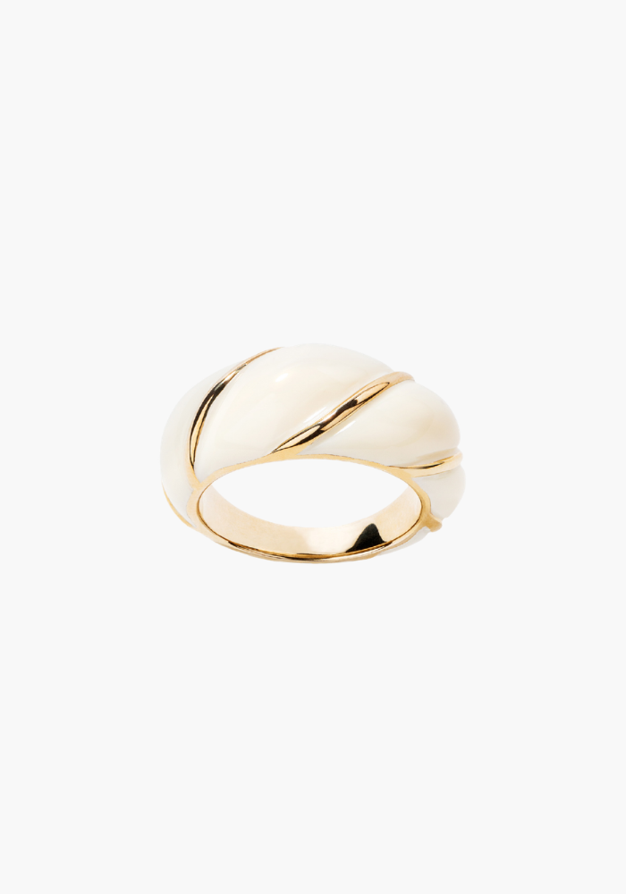 Bague Diana Ivoire - Aurélie Bidermann