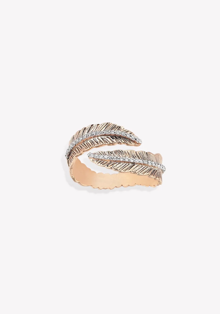 Bague Feather Pinky - Kismet By Milka
