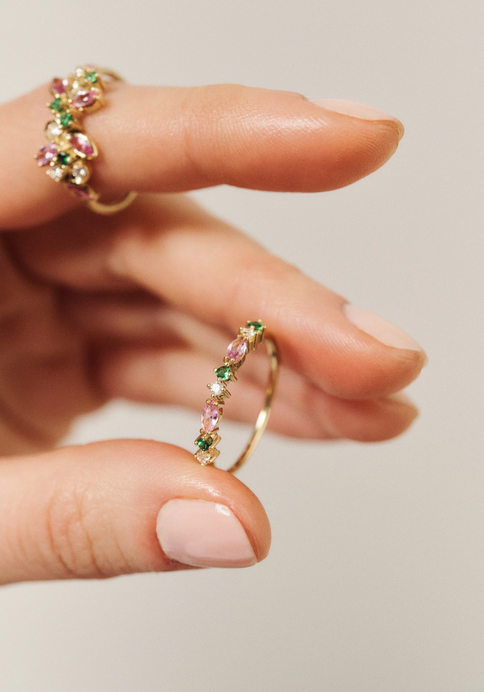 Bague Gaia 2 Pivoine - Sophie D'Agon