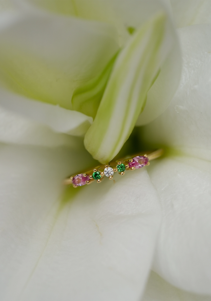 Bague Gaia 6 Pivoine - Sophie D'Agon
