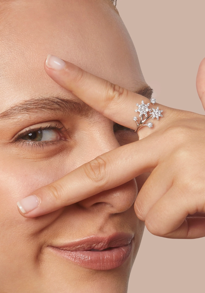 Bague Jardin Cosmique - Rosa Maïtea