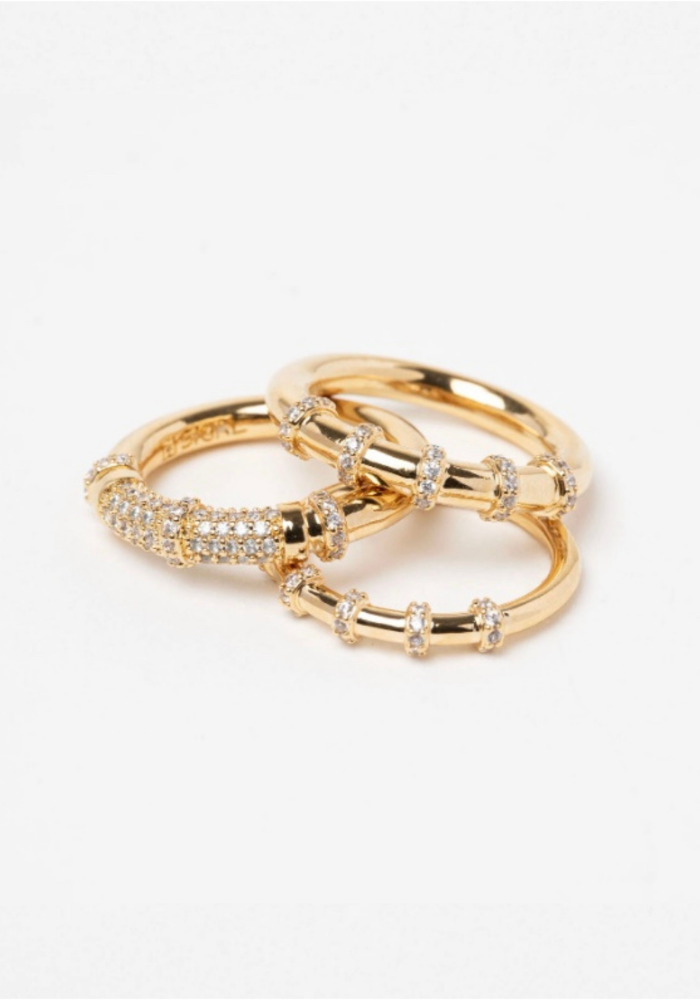 Bague Ophélia Plaqué Or - Sigal