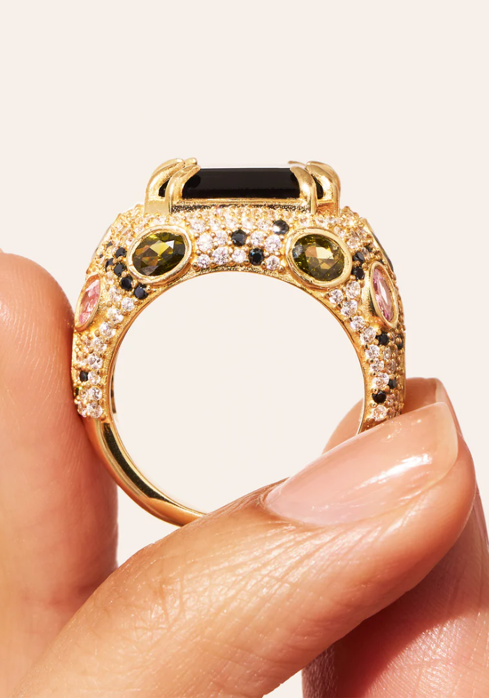 Bague Panthère Noir - Be Maad