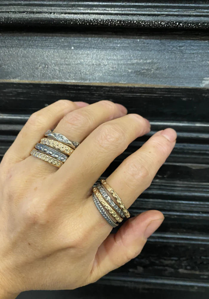 Bague Patterned 2 - Rusty Thought