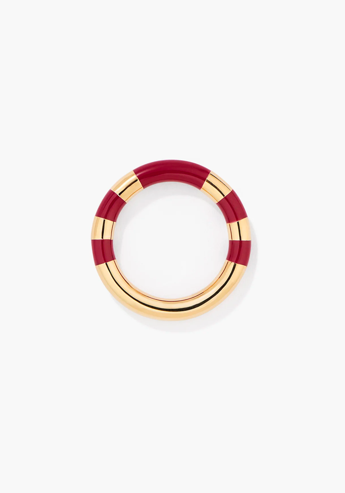 Bague Positano Bordeaux - Aurélie Bidermann