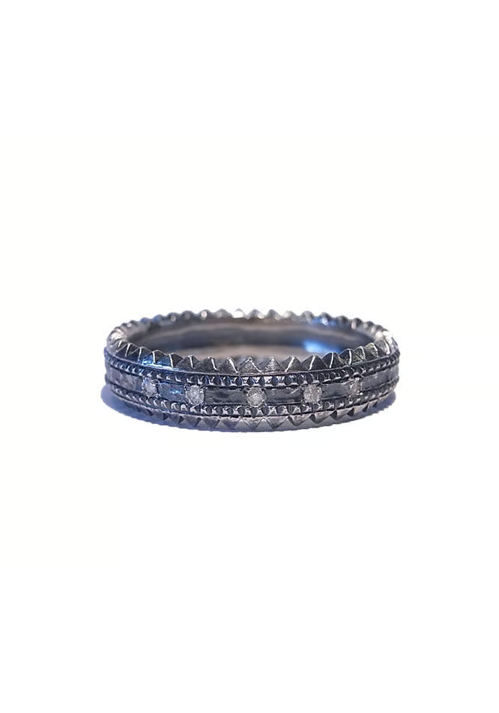 Bague Primitive Rock Argent 925 - Rusty Thought