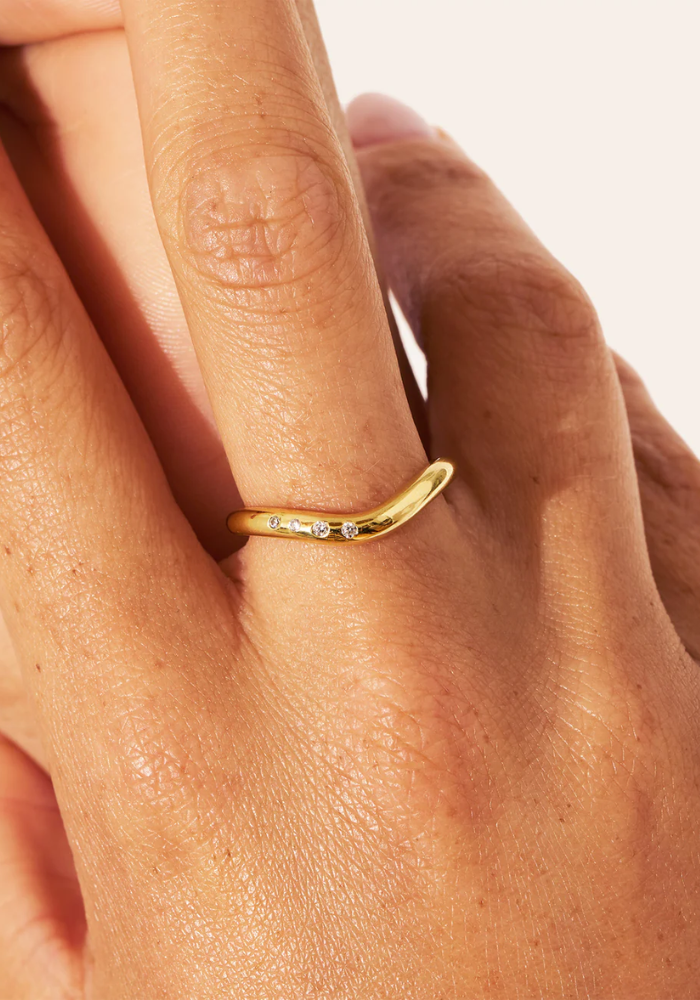 Bague Origine 4 Zircons