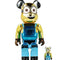 Juego de 2 Bearbrick Minions Dave Chrome