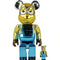 Set De 2 Bearbrick Minions Kevin Chrome