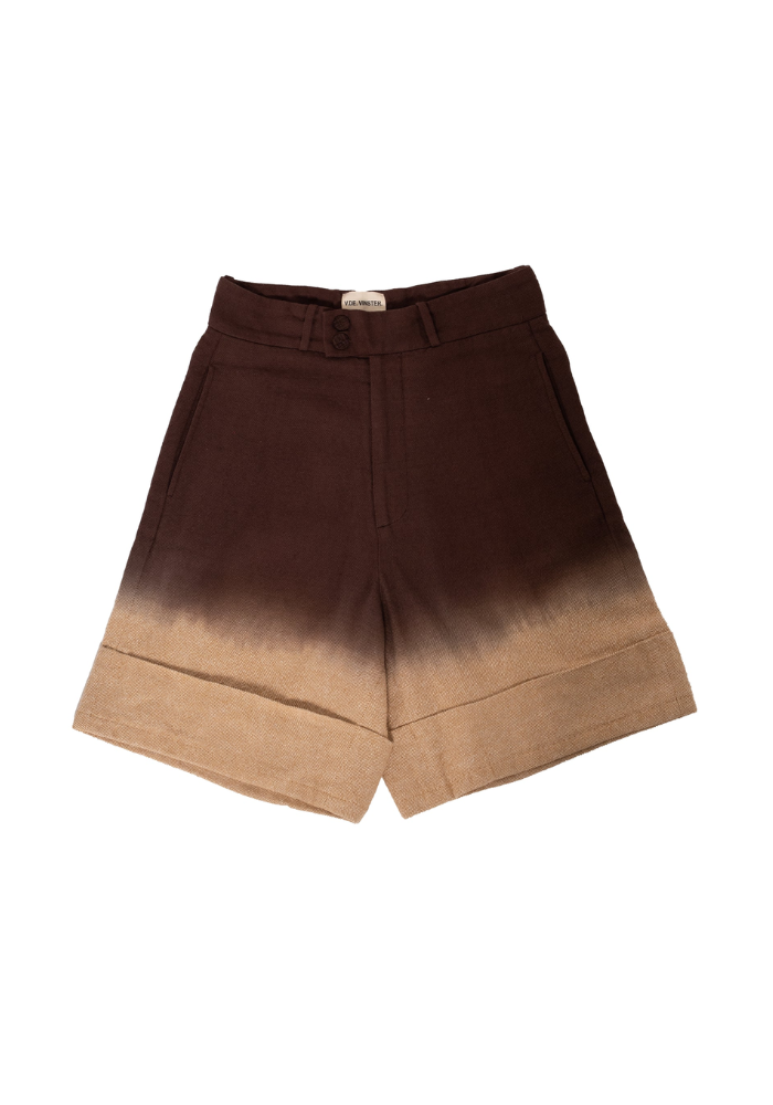 Bermuda Oga Tie And Dye Cacao - V De Vinster