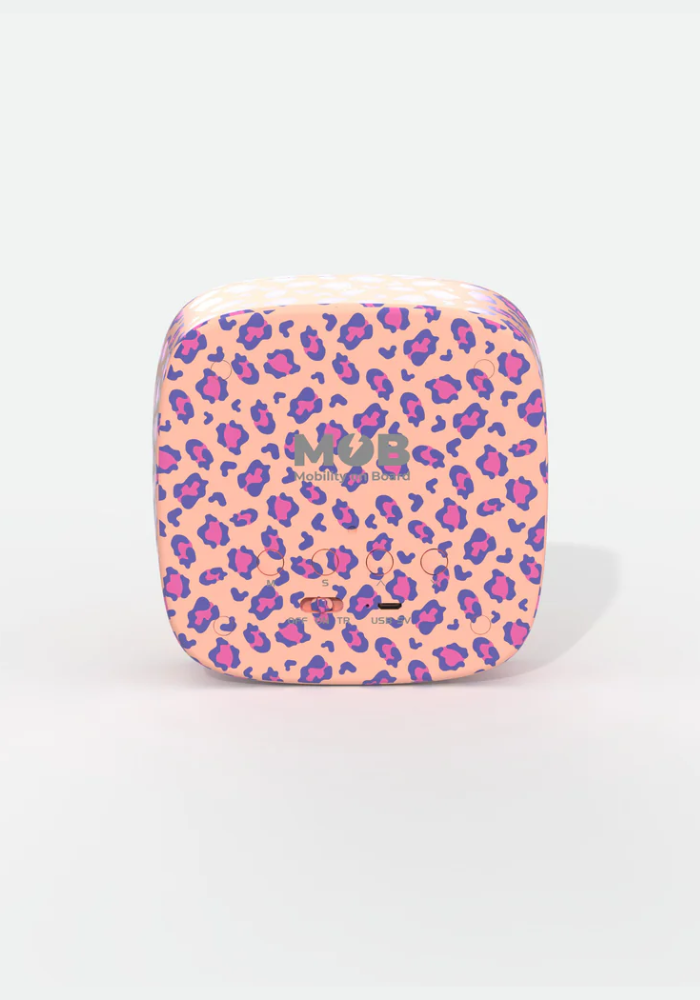 Réveil Billy Pink Léopard - Mob Paris