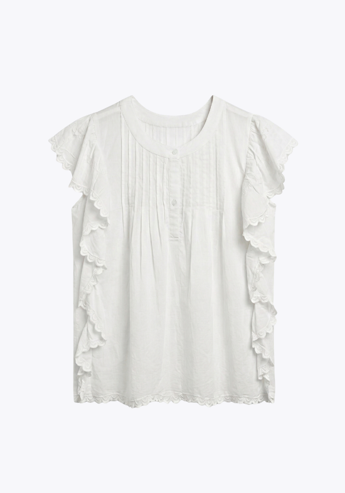 Blouse Awa À Volants - Notshy