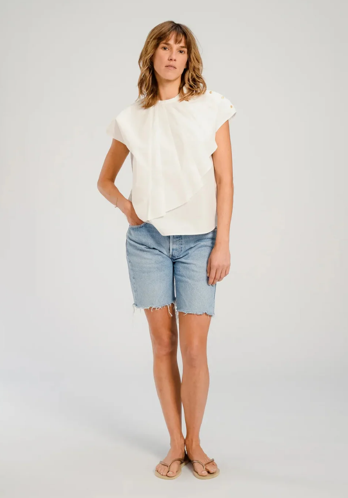 Blouse Chicago Blanche - V De Vinster