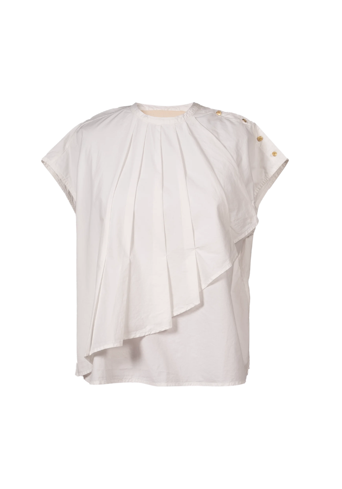Blouse Chicago Blanche - V De Vinster