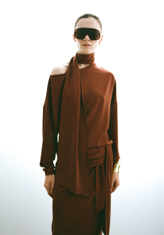 Blouse Fluide Rust - Su