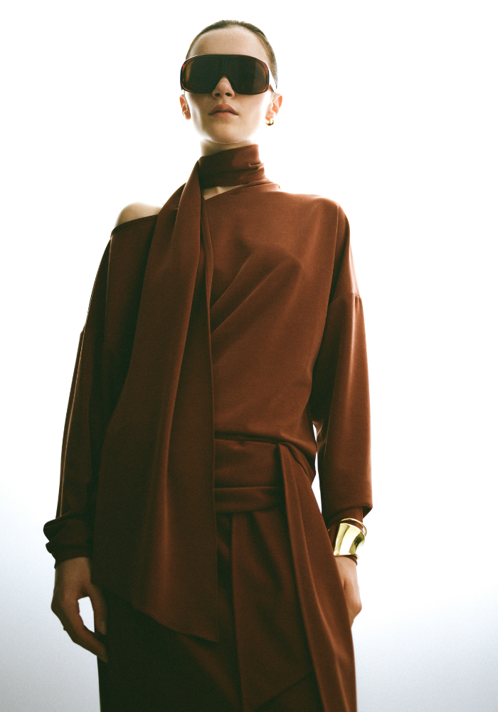 Blouse Fluide Rust - Su