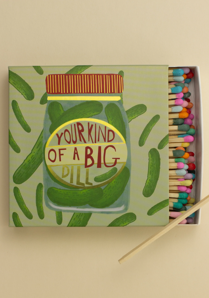 Boîte De 100 Allumettes Big Dill - Matchbook Creative