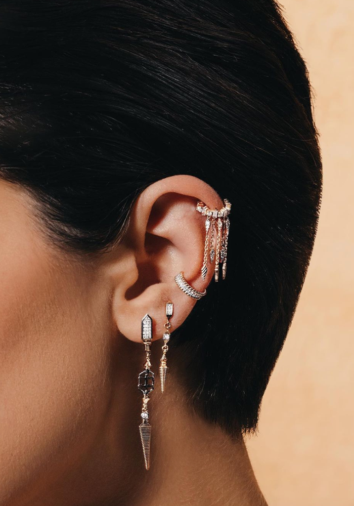 Boucle D'Oreille Lumi Drop - Kismet By Milka
