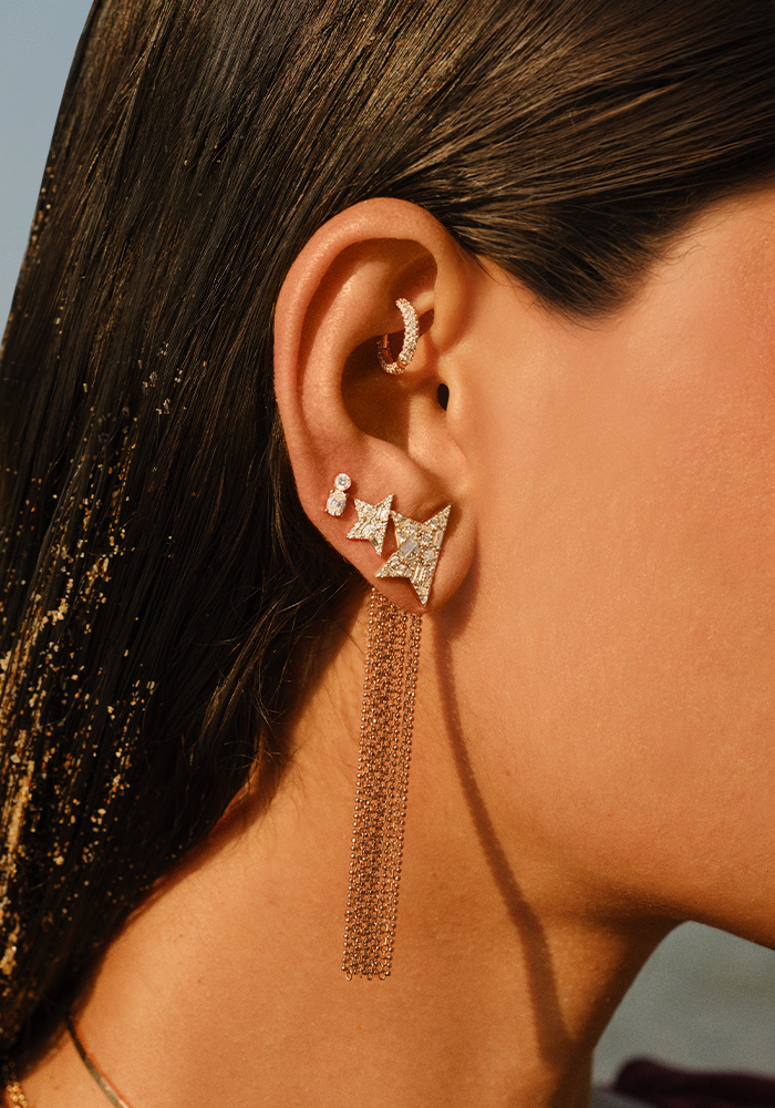 Boucle D'Oreille Mini Comet - Kismet By Milka