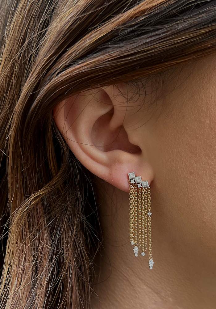 Boucle D'Oreille Night Air Drop - Kismet By Milka