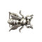Silver Bee Belt Buckle