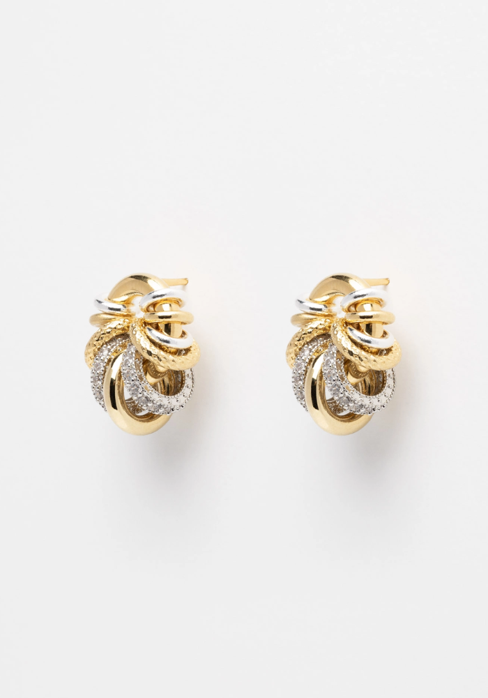 Boucles d'Oreilles Donut Baby Shiny - Sigal