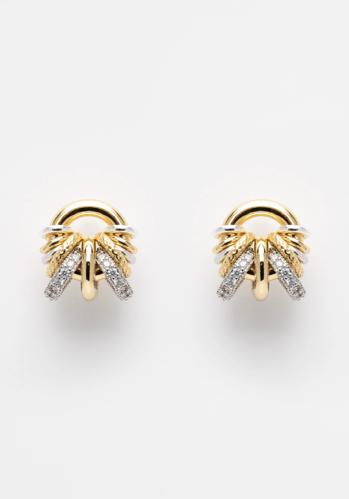 Boucles d'Oreilles Donut Baby Shiny - Sigal