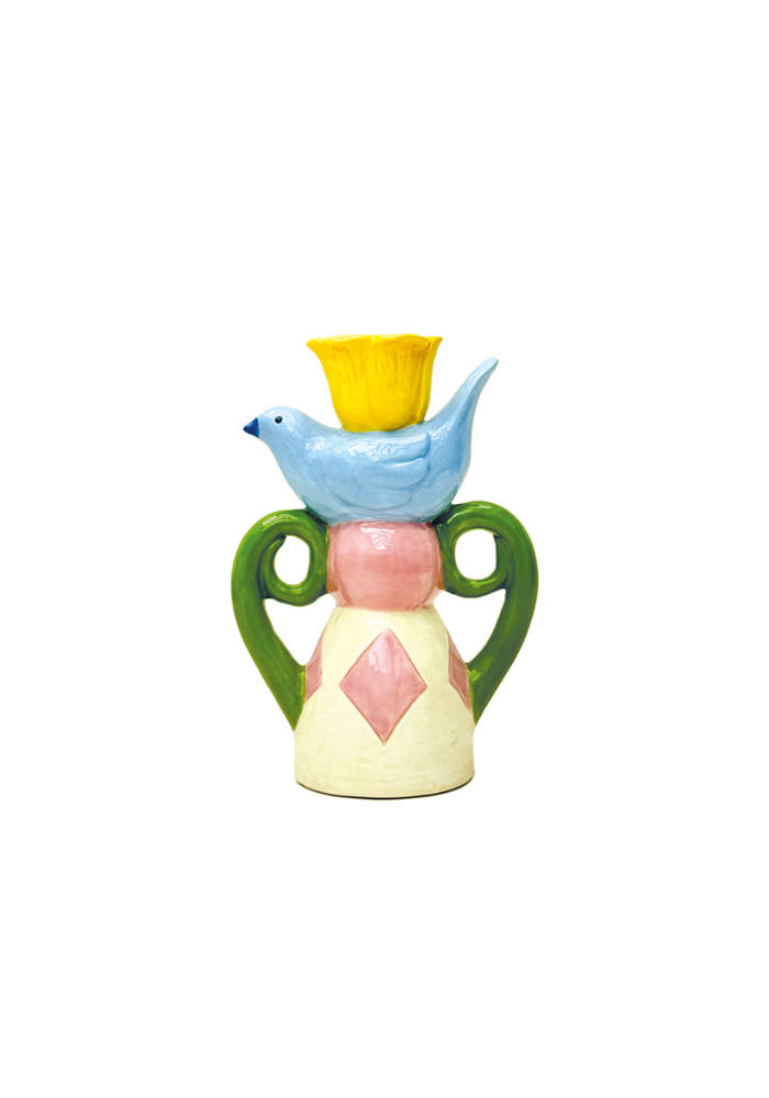 Bougeoir Oiseau Bleu - Sélectionné par Blush