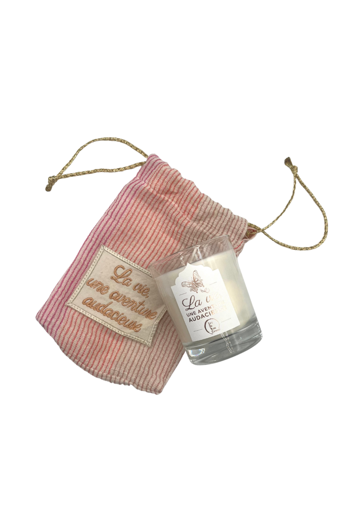 Bougie Chemin De Vie Pierre Oeil De Tigre - Life On Venus