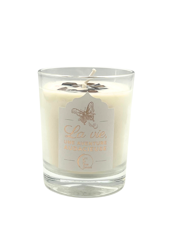 Bougie Chemin De Vie Pierre Oeil De Tigre - Life On Venus