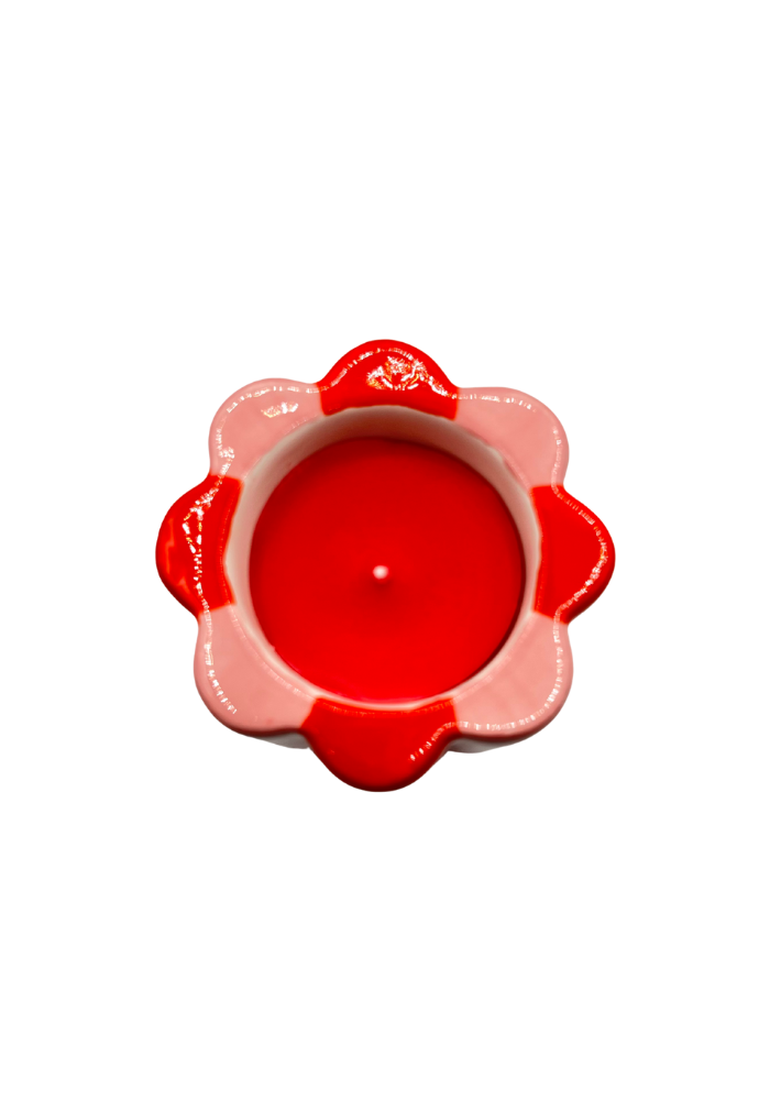 Bougie Gracia Rouge Bergamote - Que Rico