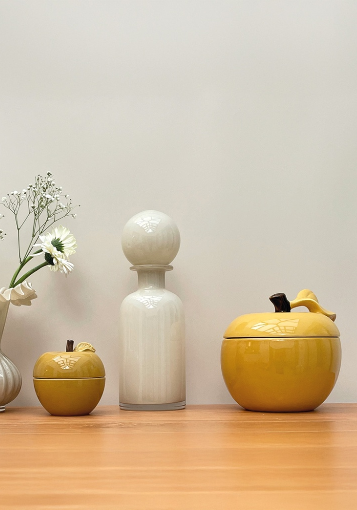 Bougie Pom' Glow Safran Patchouli - Sélectionné par Blush