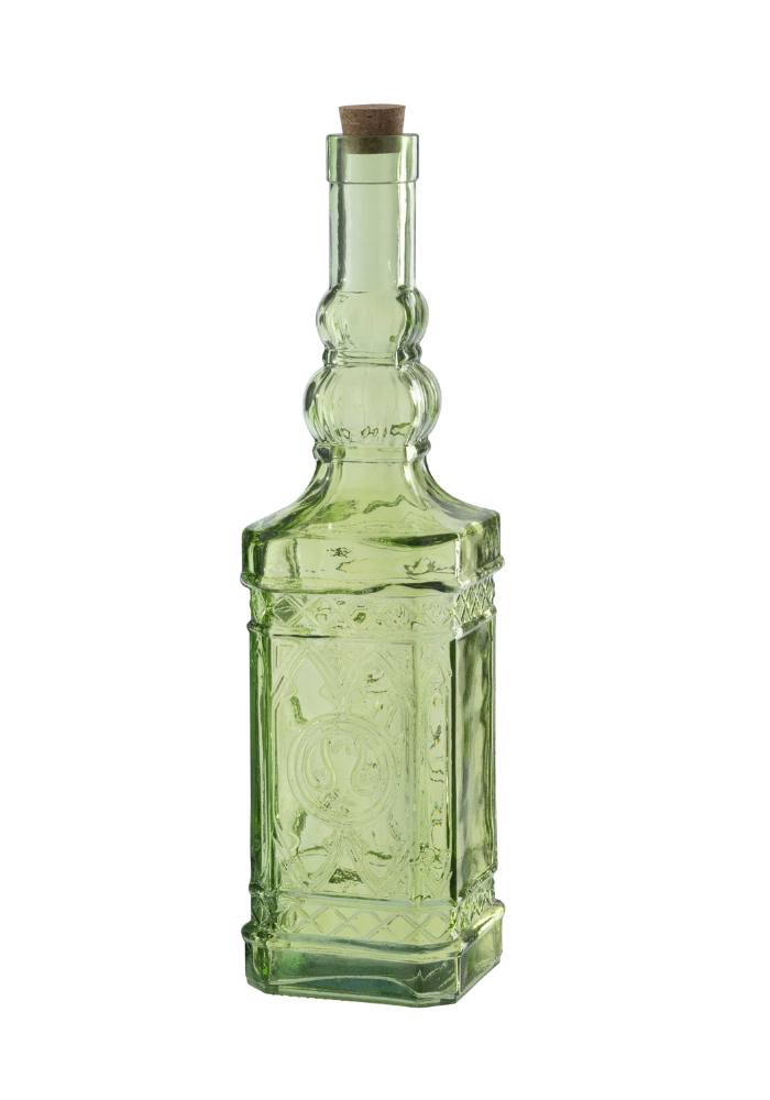 Bouteille En Verre XL Vert Clair - Sélectionné Par Blush