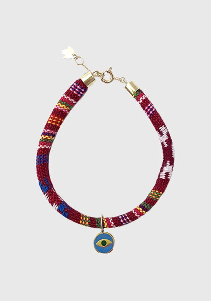 Bracelet Woodstock Bordeaux - Feidt