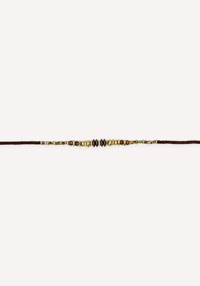 Bracelet 3 Tours Ou Collier Brownie - Têtes Blondes
