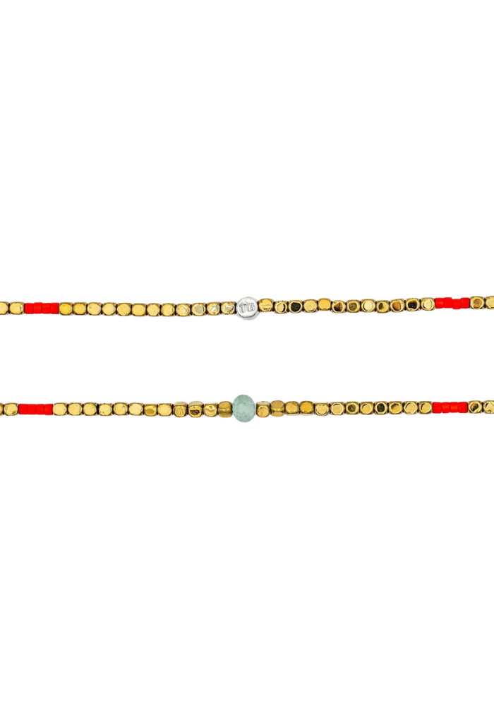 Bracelet 6 Tours Ou Sautoir Colette Slim - Têtes Blondes