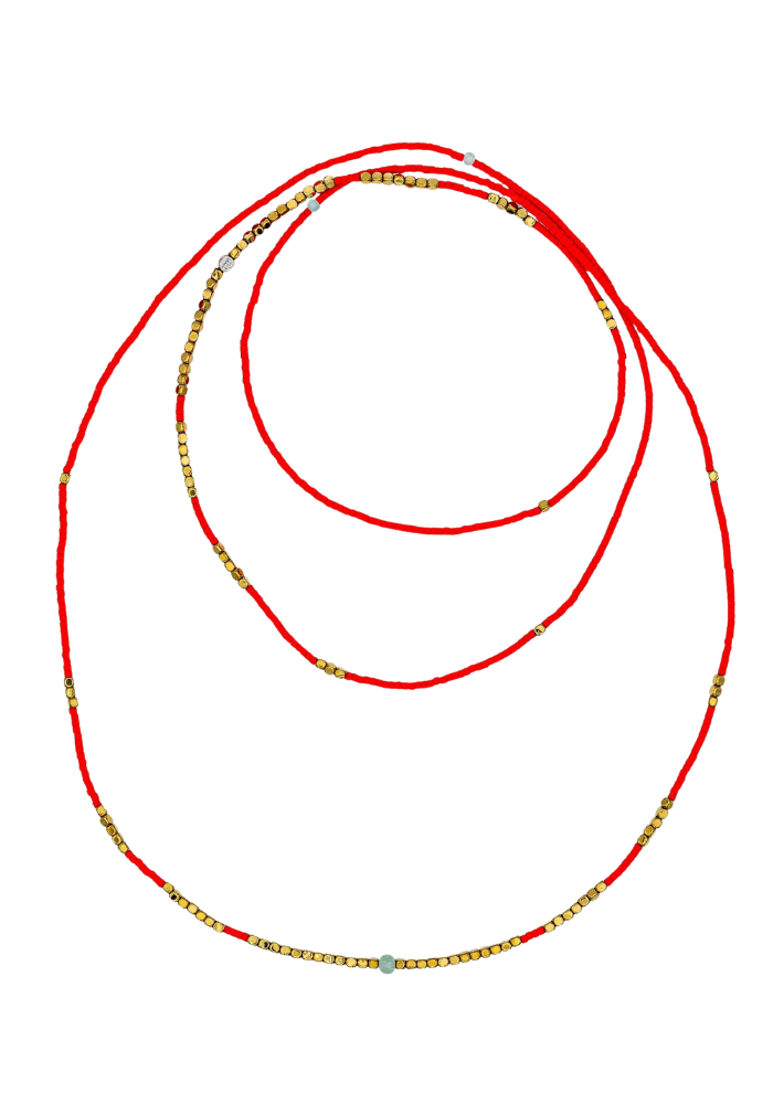 Bracelet 6 Tours Ou Sautoir Colette Slim - Têtes Blondes