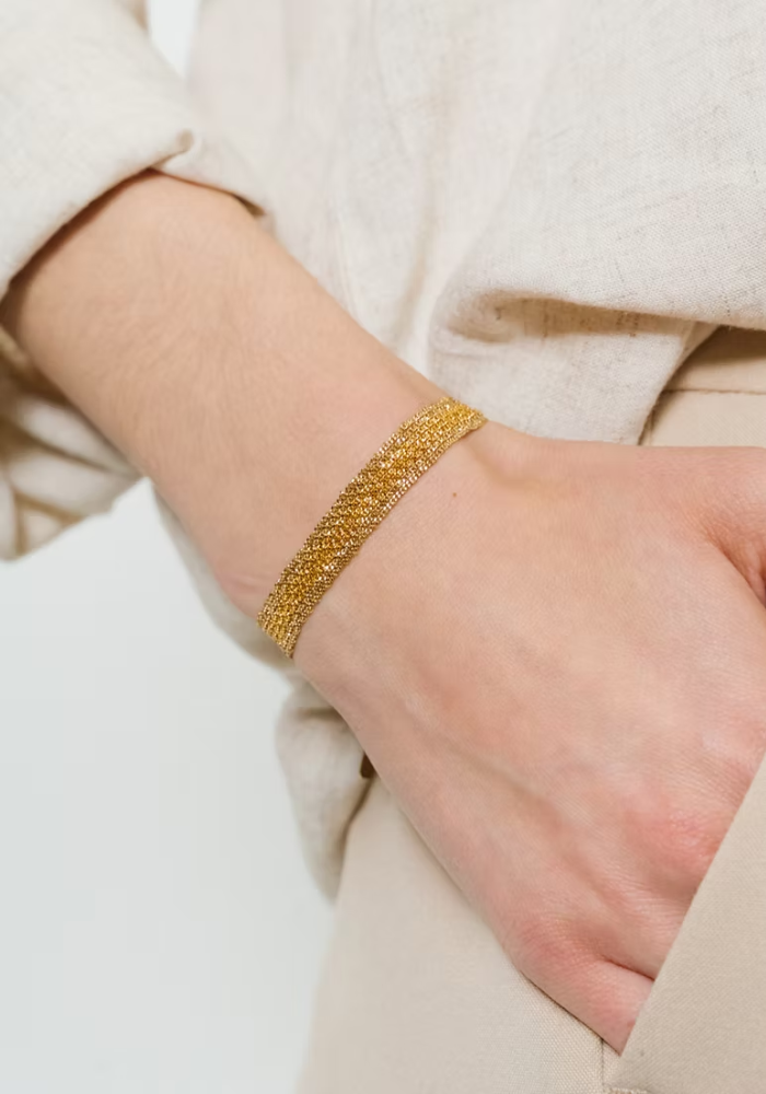Bracelet Billy Gold - Semi Lunaire